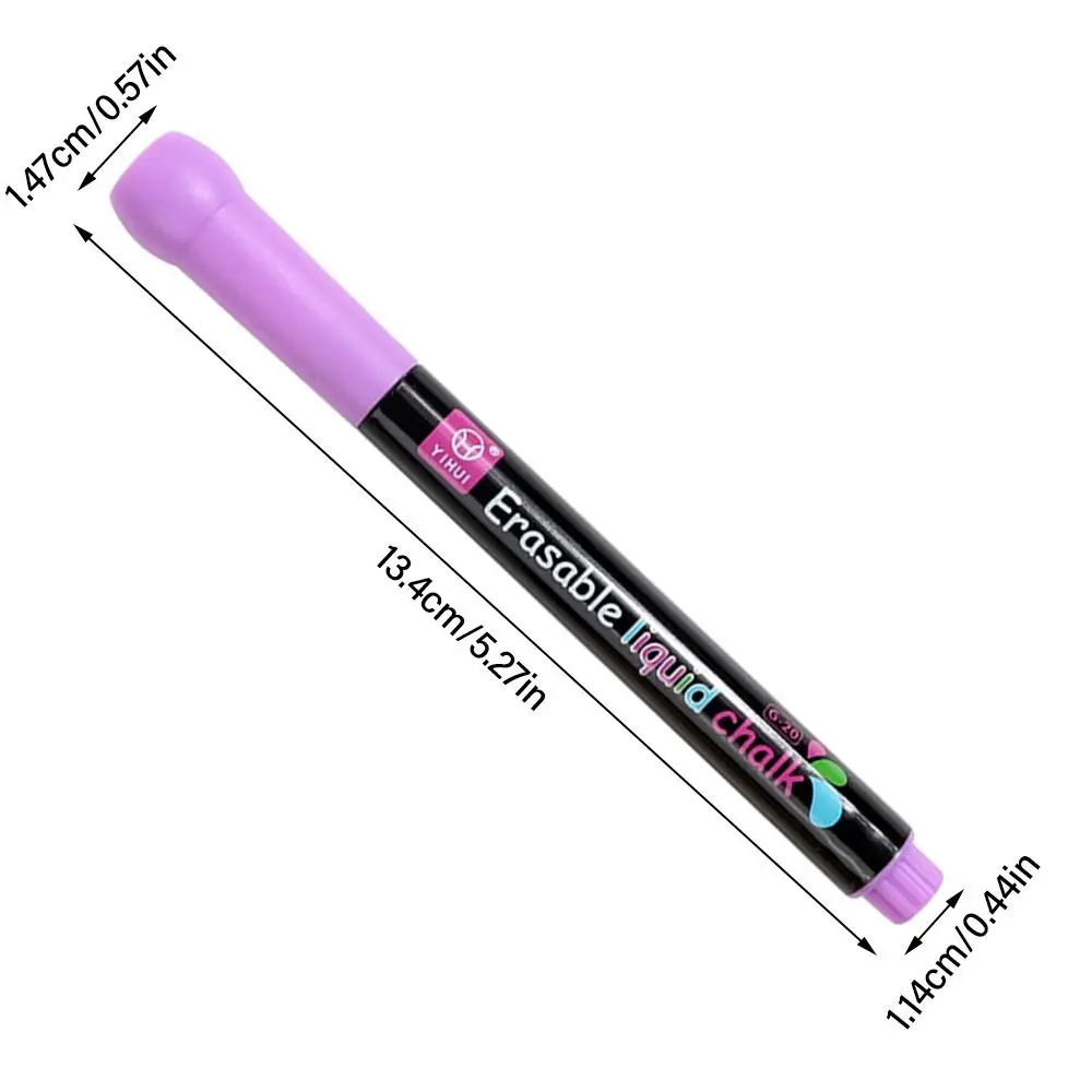 먼지 없는 LED 보드 글쓰기 칠판 그래피티, 액체 초크 펜, 화이트보드 펜, 하이라이터 아트 마커 펜