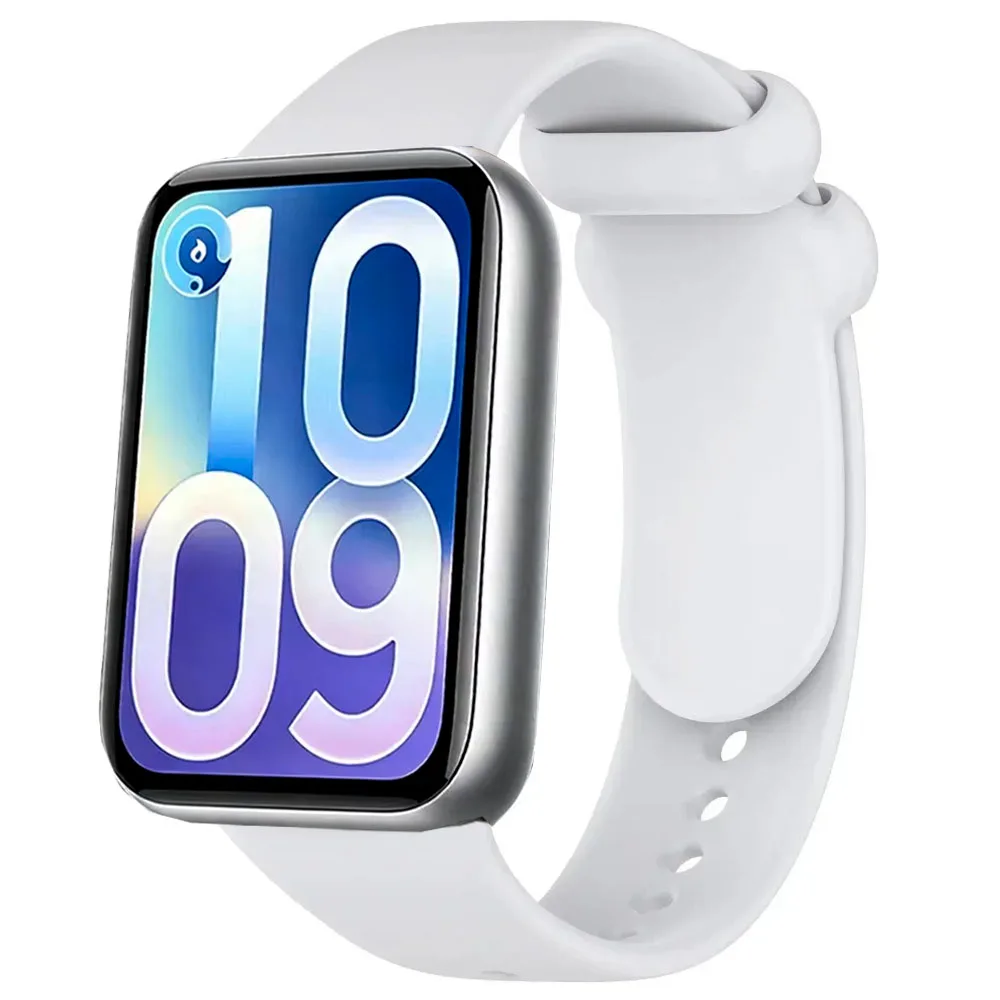 Enhanced Silicone Strap for Comfortable Wear | Replaceable Wristband for Fitness Trackers