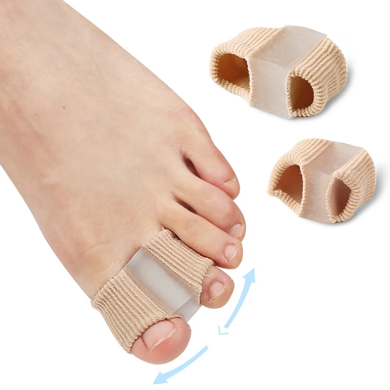 

Pedicure Orthotics Toe Separator Silicone Insole Hallux Valgus Bone Valgus Corrector Thumb Finger Foot Metatarsal Feet Care Tool