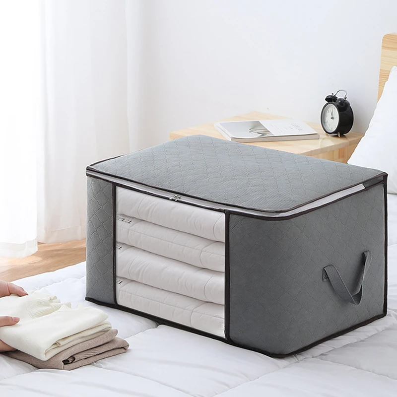 Storage Organiser Non-Woven Quilt Storage Bag Large Capacity Storage Bag Bedroom Storage Organiser 6
