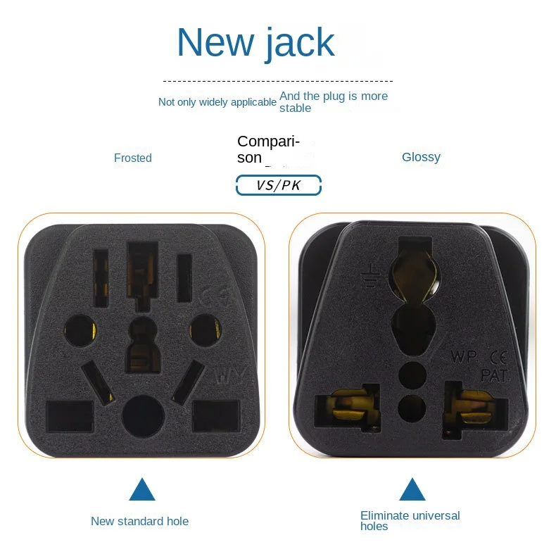 Universal UK/US/EU/AU to Small South African 3pin Travel Plug India South Africa Converter Adapter 250V/5A 1PC Plug Adapter,Power Adapter,Power Plug Adapter,Plug Converter