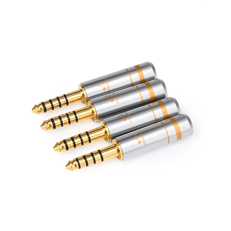 4 PCS HiFi 헤드셋 플러그 4 극 잭 4mm 케이블 어댑터 용 4.4mm 오디오..