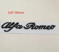 3D Metal Car Letter Emblem Badge Sticker Decal (1pcs black)