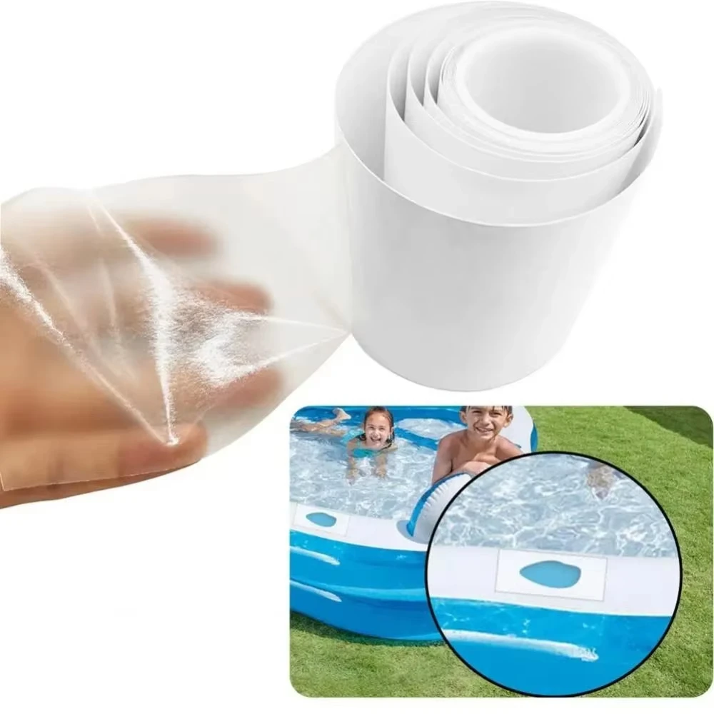 Repair Patches Kit 1 Roll TPU Tape Professional For Inflatable Toy Swim Pool Float Tent Air Mattress Raincoat