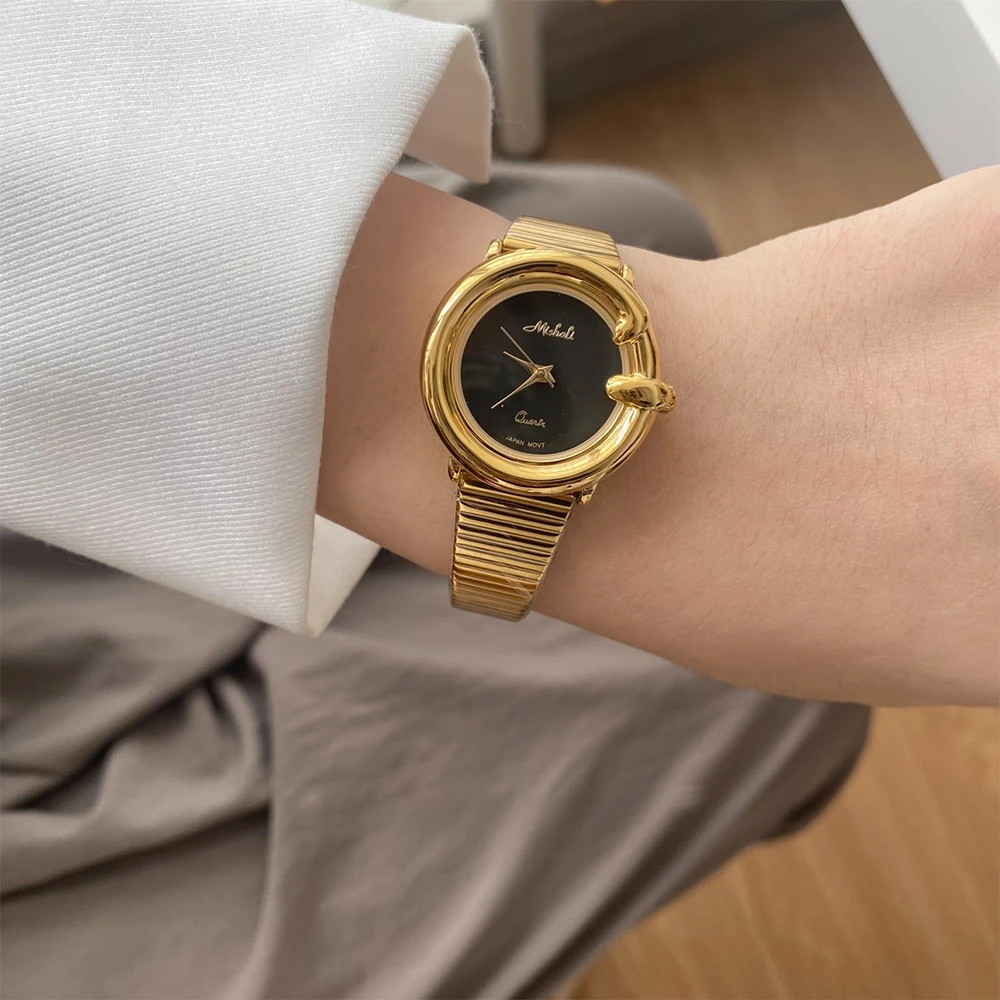 Fashion Temperament Minimalist luxury Quartz Watch For women's girl Student gift  Women's accessories