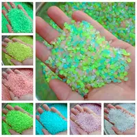 Luminous Sand Glow In Dark Stone Pebble Garden Yard Outdoor Path Lawn Decoration Fish Tank Aquarium Home DIY Decor 3-5mm 3