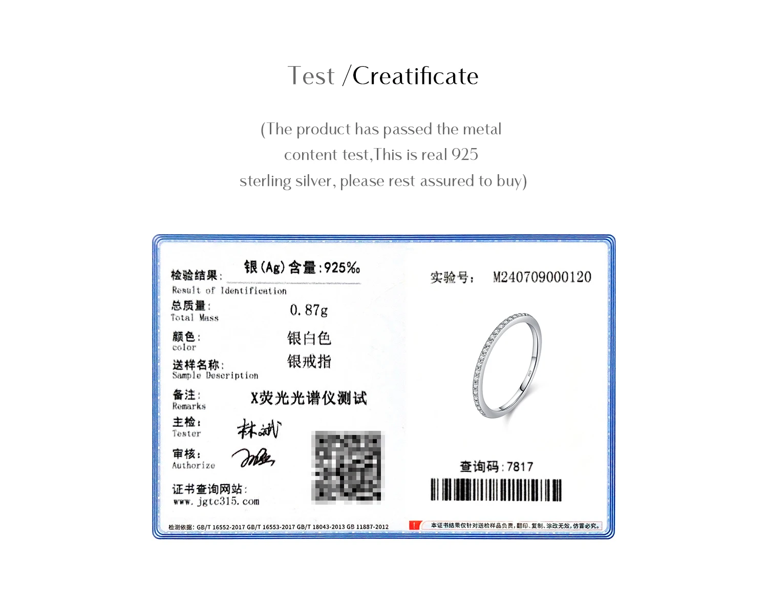 MODIAN Simple Eternity Moissanite Ring 925 Sterling Silver Sparkling Simple Thin Wedding Band Rings For Women Fine Jewelry