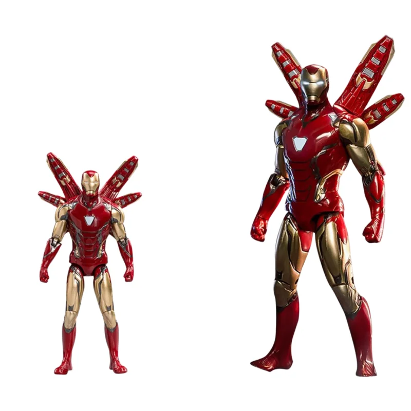 

Iron Man Model Captain America Cartoon Decoration Avengers Collection Hand-made Marvel Characters Anime Peripheral Boys Gifts