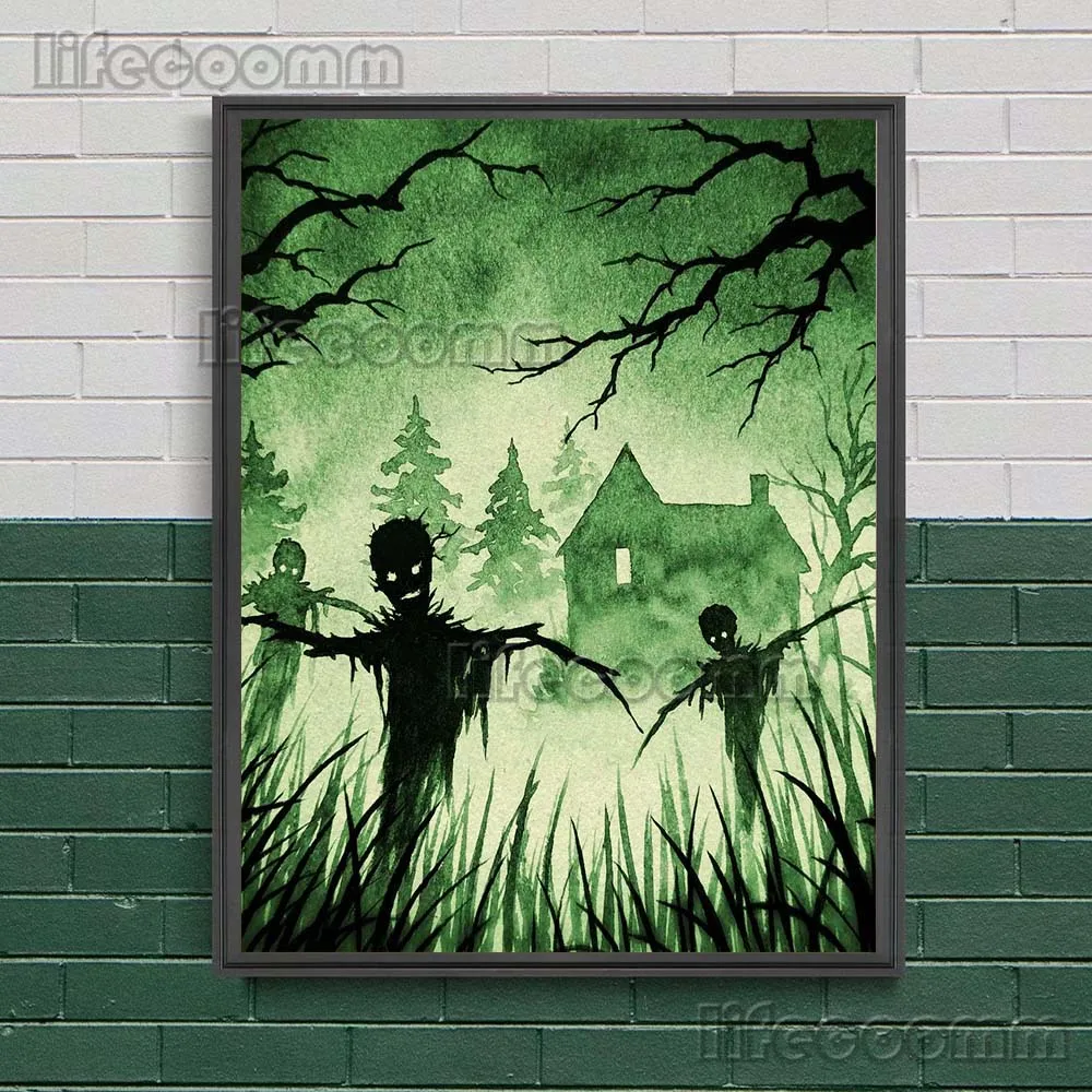 Mystical Creature Vintage Wall Art Canvas Poster