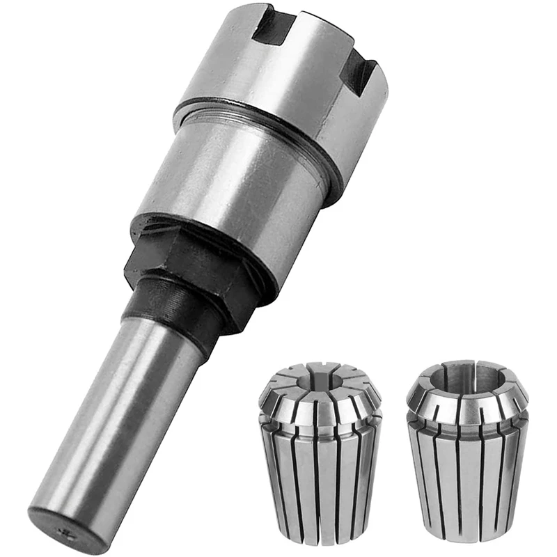 1/2 Inch Shank Router Collet Extension Chuck Converter Adapter,Woodworking Milling Rod Chuck Holder Extender Bit band saw machine