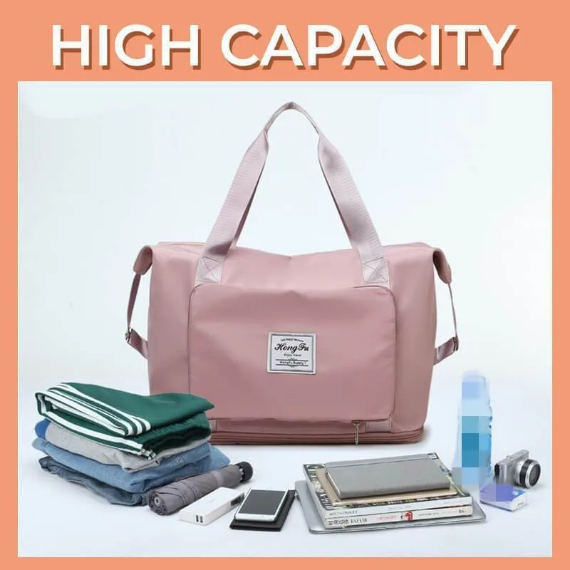 Super Large Capacity Folding Bag Travel Bags Tote Carry On Luggage Storage Hand Bag Waterproof Duffel Set Women