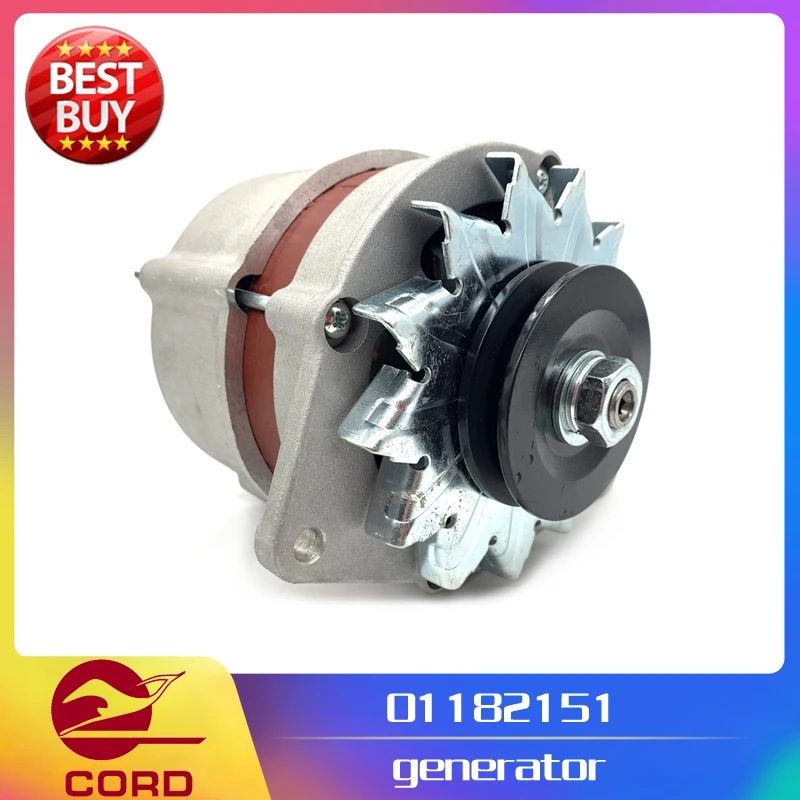 Linde forklift part 01182151 or DZ01182151 motor alternator deutz engine starter used on 351 diese truck H25 H30 new spare parts 12 v starter motors auto spare part car car alternator 300amp energy generators new old 0986017120 str 4600 drs7120n