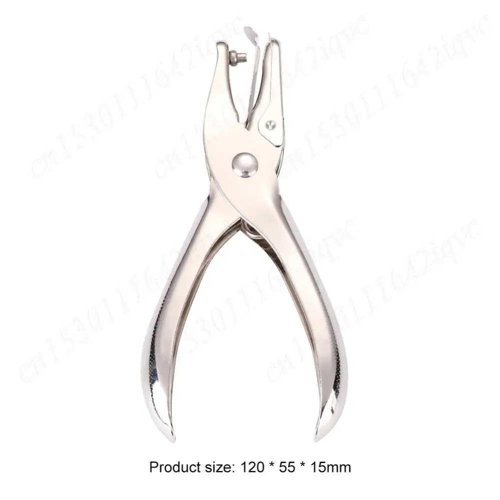 Paper Punch Metal Single Hole Puncher Hand 3mm/6mm Diameter School Office Punch Pliers For Scrapbooking Border Office Supplies