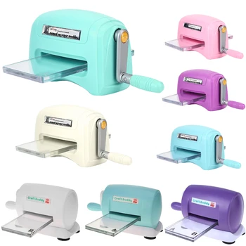 휴대용 금속 엠보싱 몰드 제작 기계, 스크랩북 다이 커터, 플라스틱 백킹 플레이트, 가정용 DIY 가제트, 공예 도구