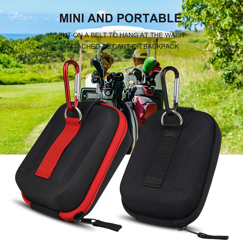 Magnetic Golf Rangefinder Carrying Case Bag Hunting Night Vision Camera Pouch Case Extra Lining Protection Cover With Carabiner