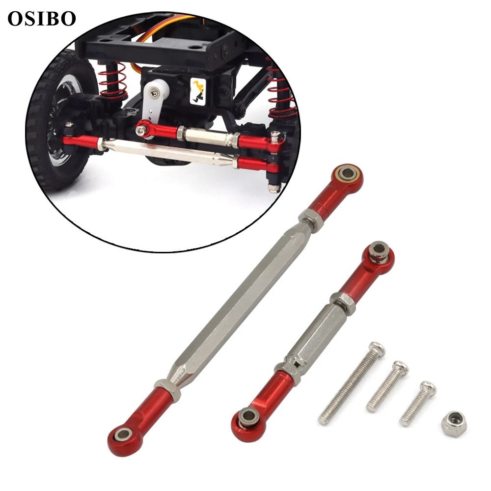 

Metal Upgrade Parts Steering Rod Tie rod Link Rod For MN78 1/12 RC Car Spare Parts
