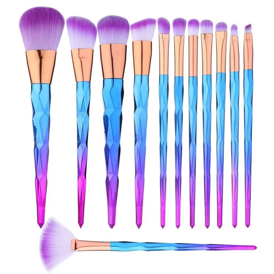 Premium 12 Piece Makeup Brush Set for All Cosmetics
