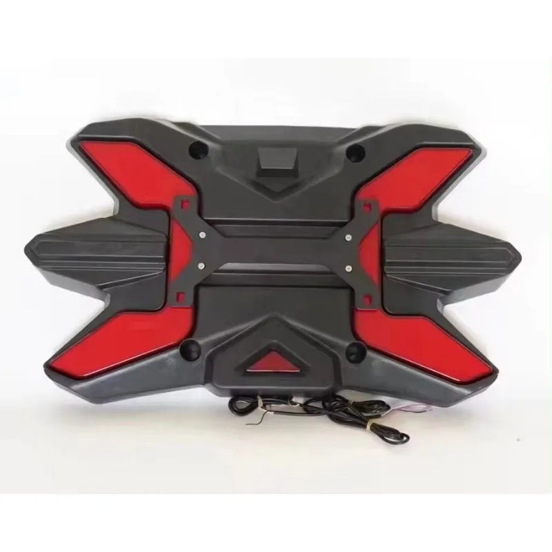 

For Jeep Wrangler LED Tailgate Vent Plate Spare Tire Carrier Delete Filler Cover