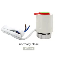 230 v/24 v ปกติปิดไฟฟ้าตัวกระตุ้นความร้อนสําหรับ manifold underfloor เครื่องทําความร้อนวาล์ว calefaccion suelo radiante actuador 4