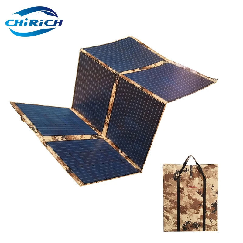 

Folding Solar Panel 18V 350W USB Battery Charger Kit Complete Power Bank Smart Phone Portable Foldable Rechargeable Camping