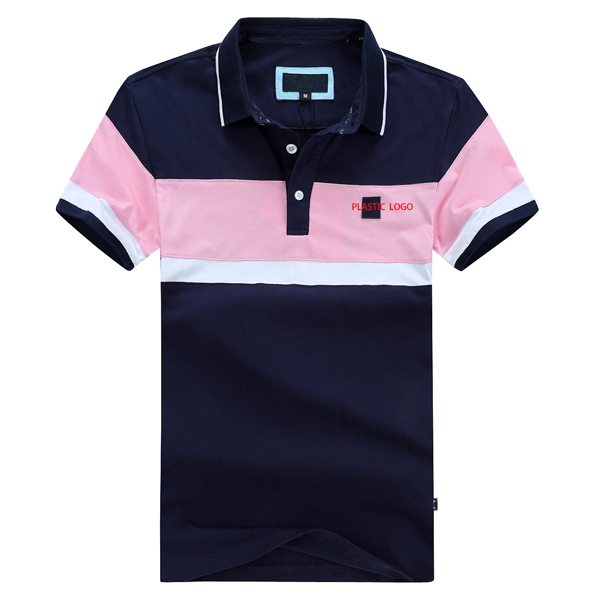 New Summer Striped Men's Polos Short Sleeve Del France Homme Polo Shirt Fashion Casual Strecthing Big Size 3XL EP EP LOGO 9 S02ab982624e54d7b8bb0e66b95dc08a9u