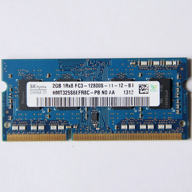 SK Hynix DDR3 RAMS 2GB 1RX8 PC3-12800S 1600MHz 2GB ddr3 Laptop 