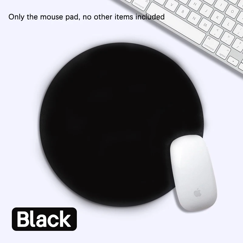 Universal Non-Slip Round Leather Mouse Pad