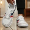 Men's Running Shoes Mesh Breathable Sports Shoes Women Fashionable Lightweight and Casual Design Lace Up Tennis Shoes Wide Feet