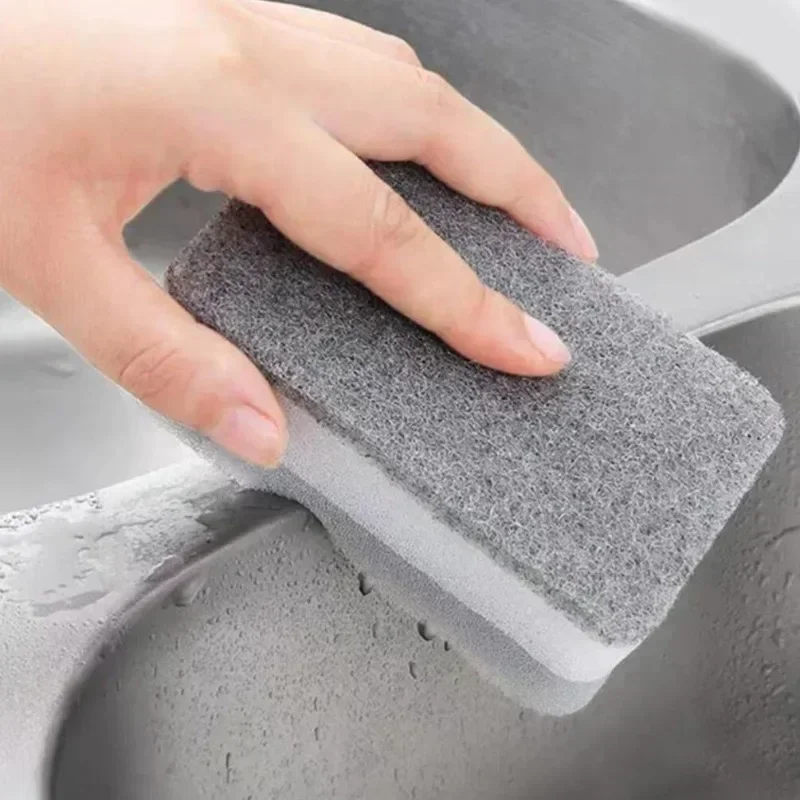 5/50PCS Magic Cleaning Sponges Reusable Pan Pot Dishwashing Scouring Pads Household Kitchen Sponge Wipes Brush Clean Tools 2