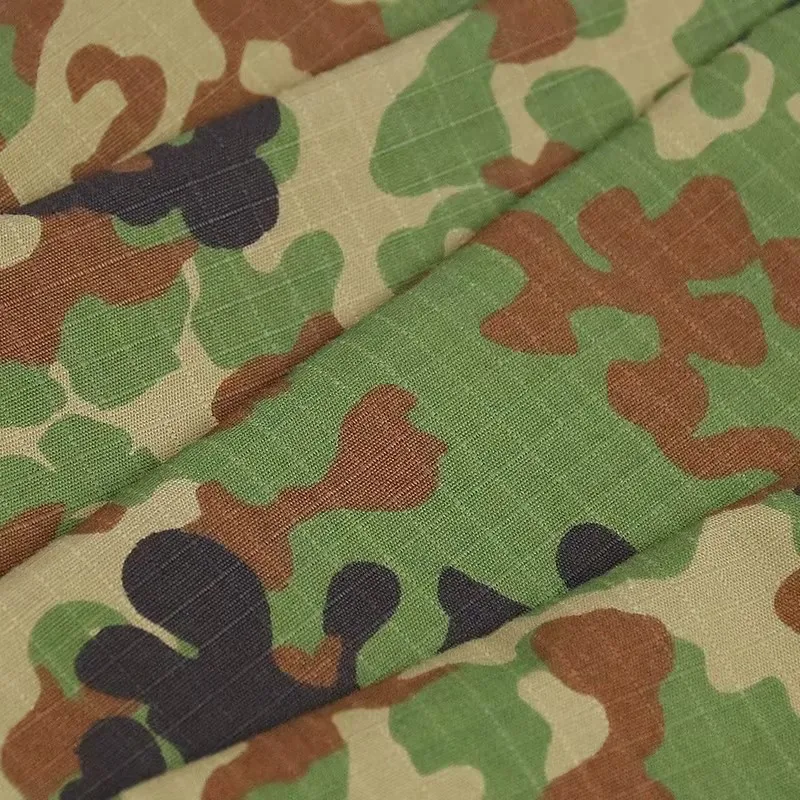 65% Polyester 35% Cotton fabric Japan CAMO TC6535 Ripstop tactical fabric for uniform