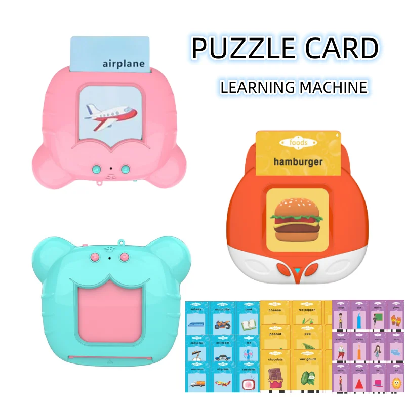 

Education Learning Speaking Cards Educational Enlightenment Children's English Electronic Audiobooks Learning Vocabulary Toys