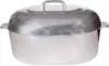 Roaster Pan with Lid - 15-inch Roasting Pot - Easy to Clean Oval Cookware 1