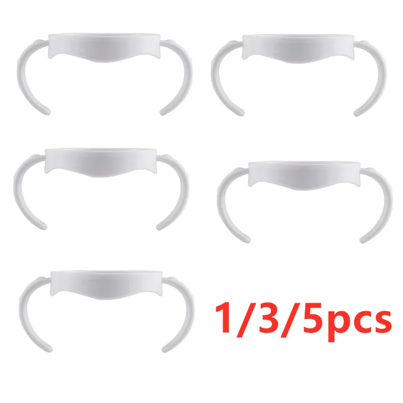 Nursing Bottle Holder Baby Bottle Handles Grip 1/3/5pcs for Avent Natural Wide Mouth PP Glass Feeding Baby