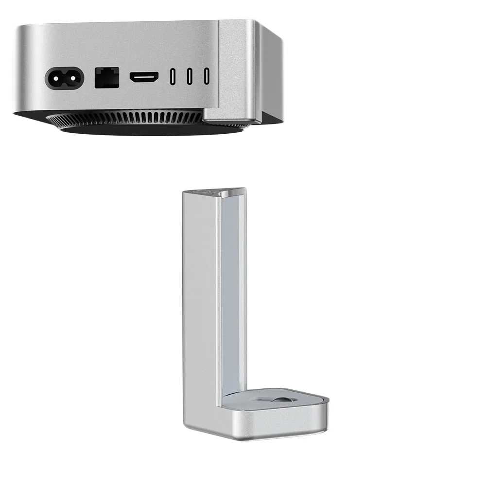 Mac Mini M4 2024에 적합한 스위치 상단 전원 버튼 알루미늄 합금 푸시 스위치, Mini M4 2024 전원 버튼 스위치 용