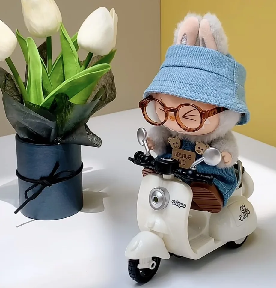 Labubu Toy: Electric Motorcycle - Interactive Rideable Car for 15