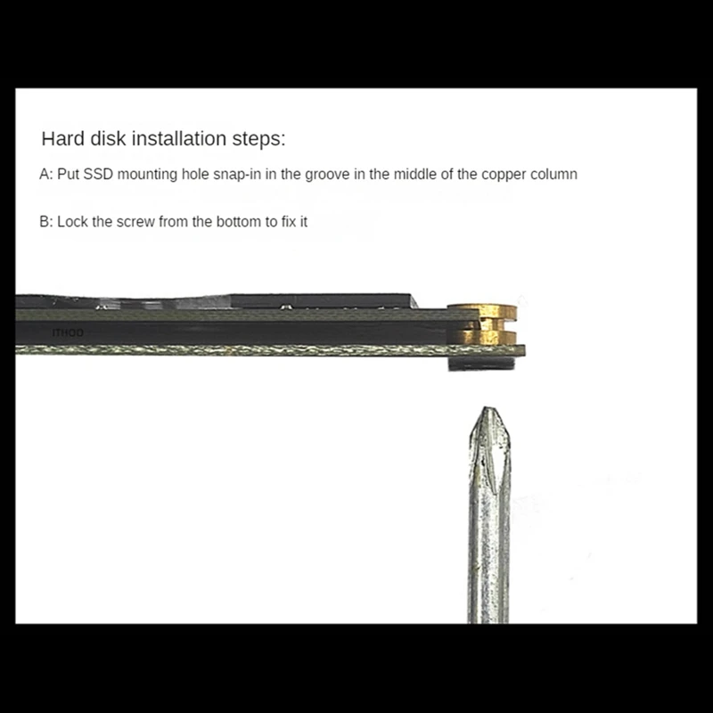 M.2 A + E 키 슬롯 to M.2 NVME 어댑터 카드, NGFF to KEY-M 확장 카드, NVMe PCI Express SSD 포트 확장 어댑터