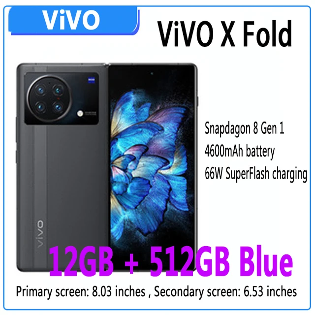 Vivo x fold g foldable phone snapdragon gen mah mp four rear cameras google play