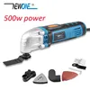 NEWONE  500W Oscillating Tool Multifunctional Electric Trimmer Repair Saw DIY Home Improvement Tool Renovator Pack Bag 1