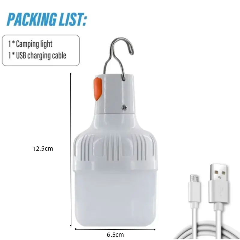 60W USB Rechargeable Camping Lamp 3