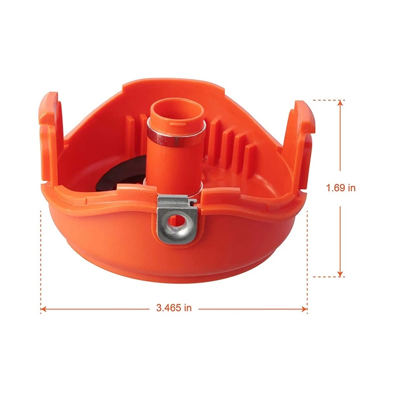 Grass Trimmer Head Cutting Line Brush Cutter Spool Cap For Black Decker  Lawn Mower GL7033 GL8033 GL9035 90583594 - AliExpress