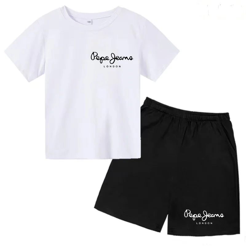 Kids' Tracksuit kids clothing set girls clothing set kids sports suit boys clothing set children sports suit boys tracksuits suit boys tracksuits Charming Creative Printed Boys Girls Pre-school 3-13t Shirt + Shorts Breathable Quick Drying Tracksuit