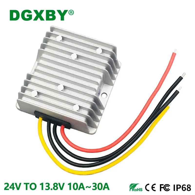Dgxby-car Walkie-talkie Power Converter Fonte de Alimentação Modificada Regulador ce 24v a 14v 10a 15a 20a 25a 30a 18v40v do 138 v