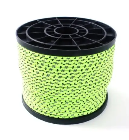 

Night high recognition 50 m reflective rope outdoor use 4 MM / 2.5 MM tents awning fixed rope and durable polypropylene rope win