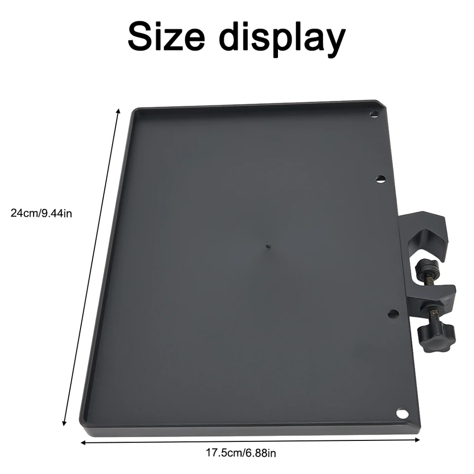 Microfoonstandaardlade, Microfoonstandaard Clamp-On Rack Tray