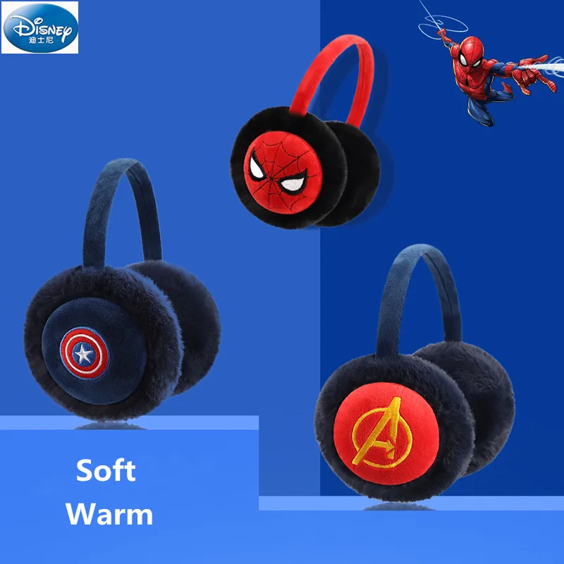 Disney Soft Plush Warm Earmuffs For Boys Ear Warmer Winter Earflap