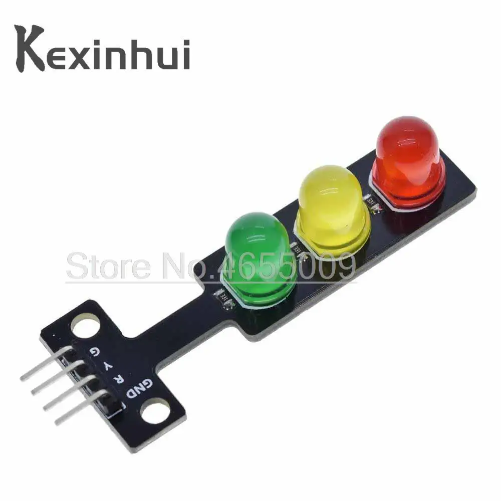 Mini 5v Traffic Light Led Display Module For Arduino Red Yellow Green ...