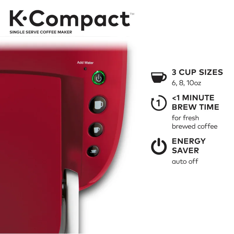 Keurig K-Compact Single Serve K-Cup Pod Coffee Maker 