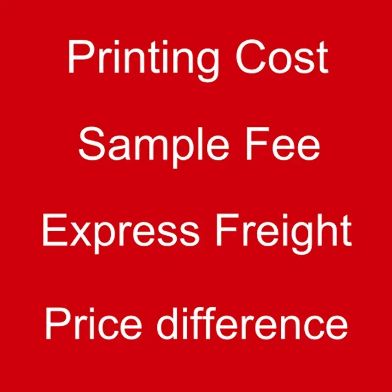 

Sample Fee $1 Printing Cost // Express Freight / Price Difference