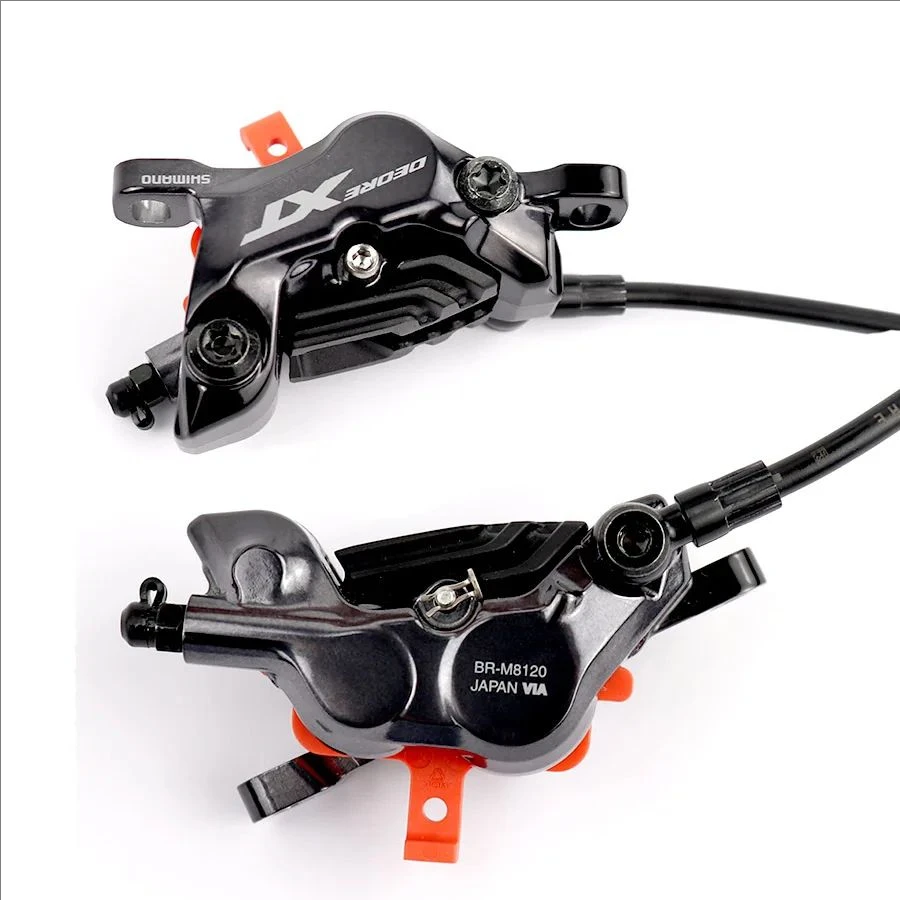 Shimano-deore油圧ディスクブレーキ,4ピストン,xt,m8120,bl