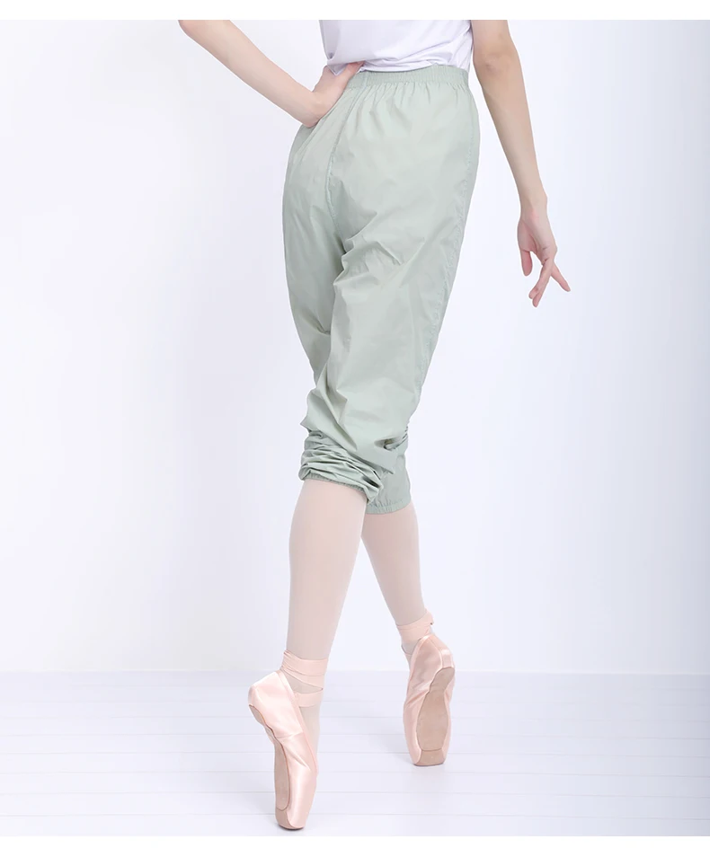 Damen-Ballett-Tanzhose, Yoga, Gymnastik, Workout, lockere Aufwärmhose – Detail 11